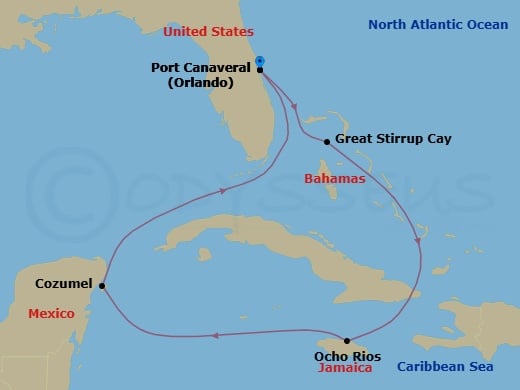 Cruise Map
