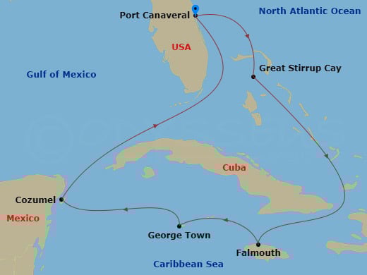 Cruise Map
