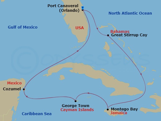 Cruise Map