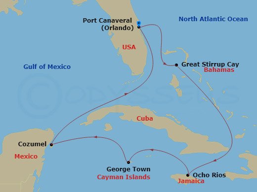 Cruise Map