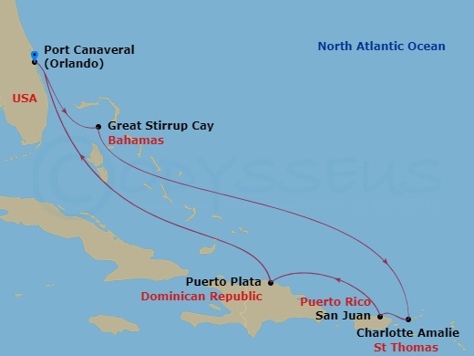 Cruise Map