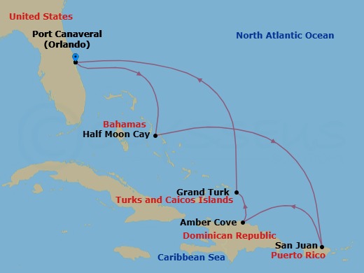 Cruise Map