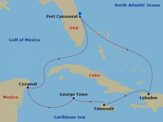 Cruise Map