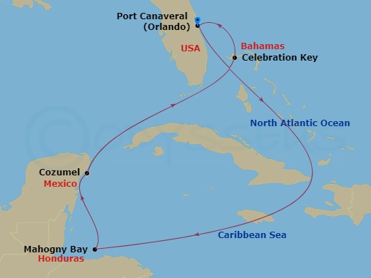 Cruise Map