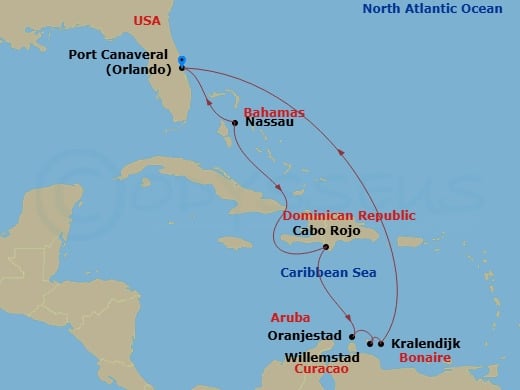 Cruise Map