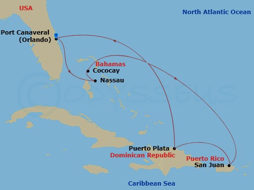 Cruise Map