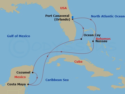 Cruise Map