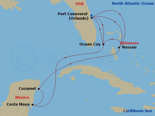Cruise Map