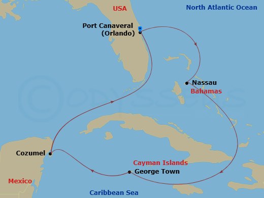 Cruise Map