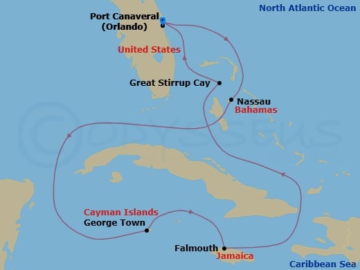 Cruise Map