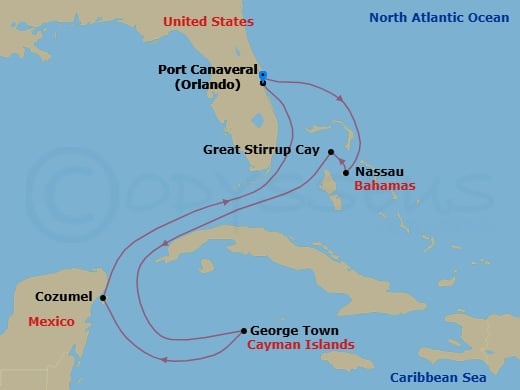 Cruise Map