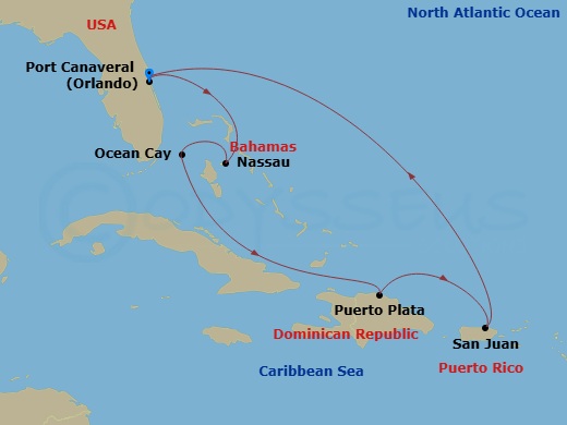 Cruise Map
