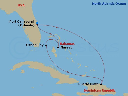 Cruise Map