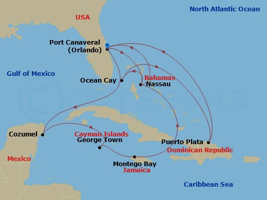 Cruise Map