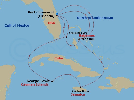 Cruise Map