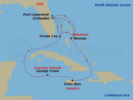 Cruise Map
