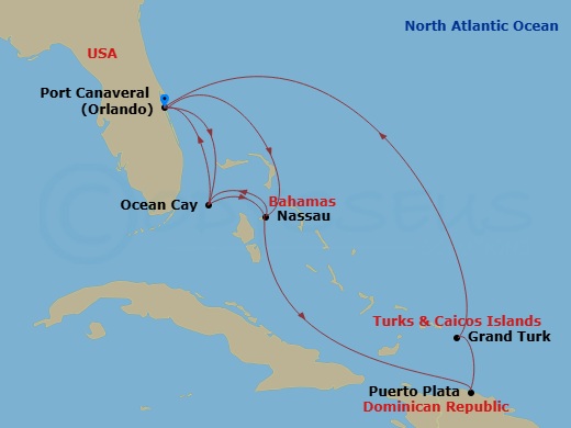 Cruise Map