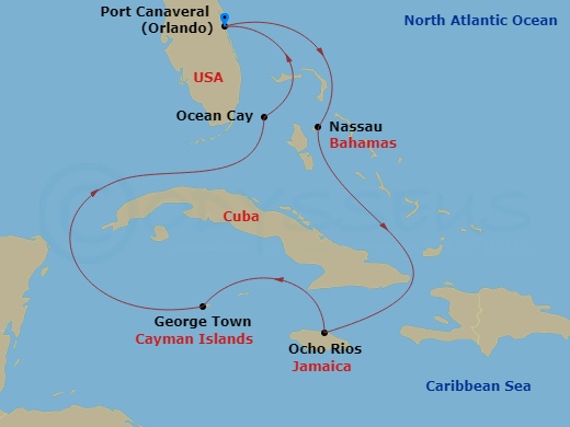 Cruise Map