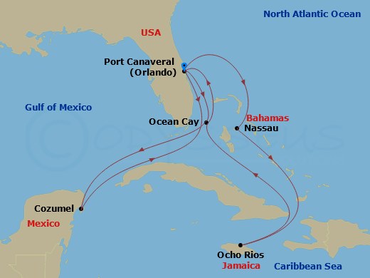 Cruise Map