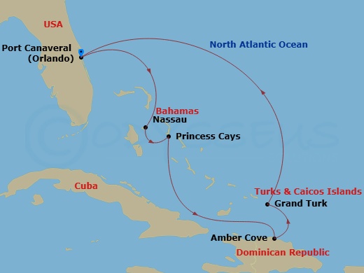 Cruise Map