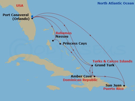 Cruise Map