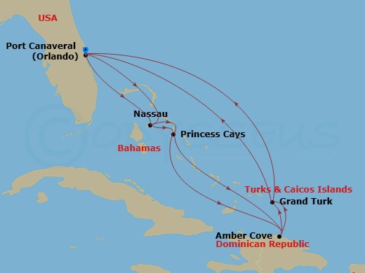 Cruise Map