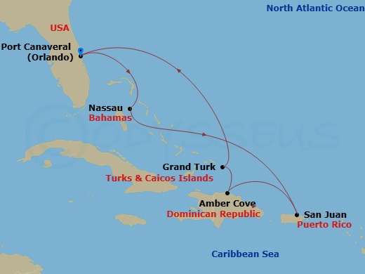 Cruise Map