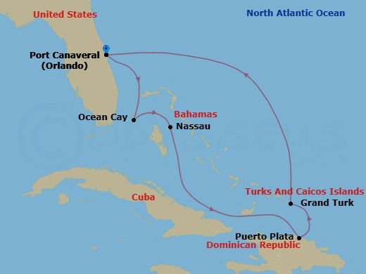 Cruise Map