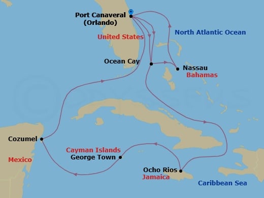 Cruise Map