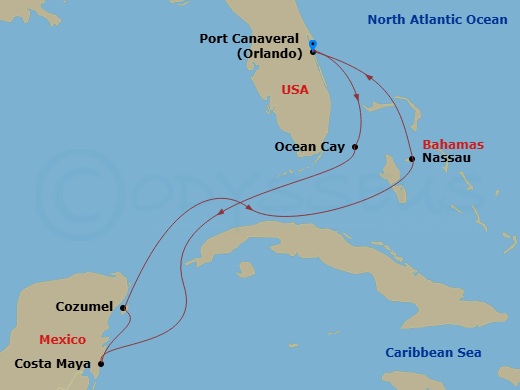 Cruise Map
