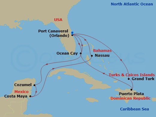 Cruise Map