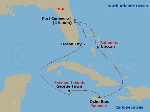 Cruise Map