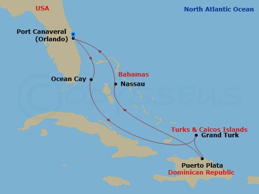 Cruise Map