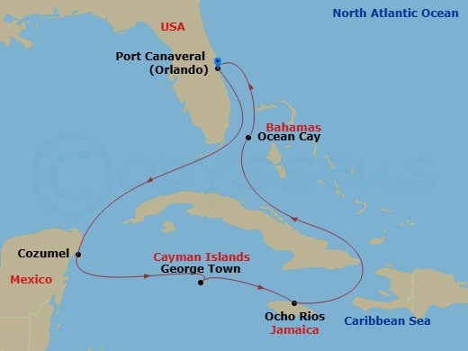 Cruise Map