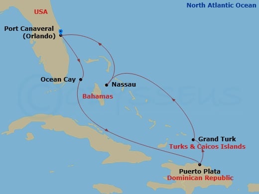 Cruise Map
