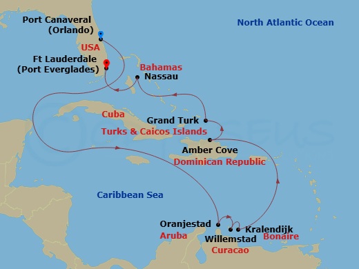 Cruise Map