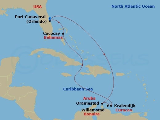 Cruise Map