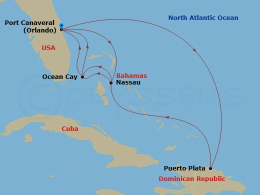 Cruise Map