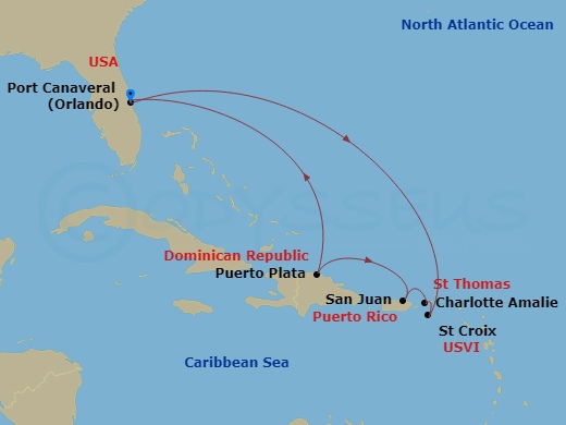 Cruise Map