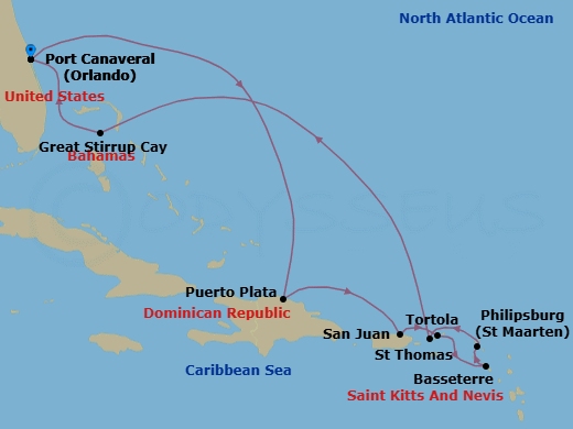 Cruise Map