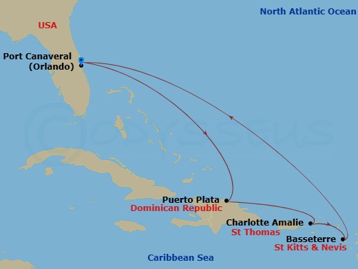 Cruise Map