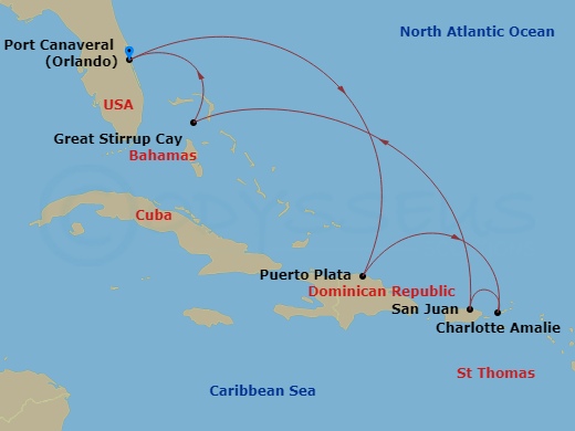 Cruise Map