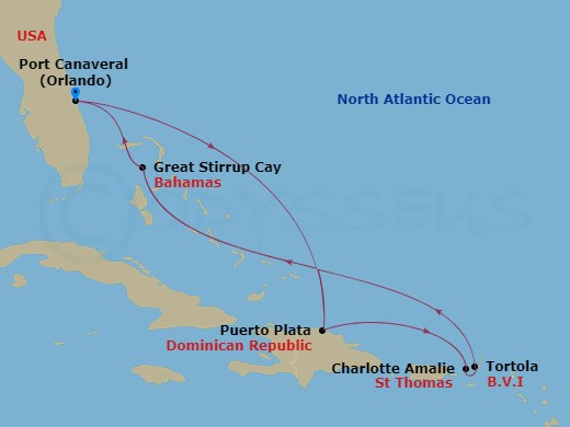 Cruise Map