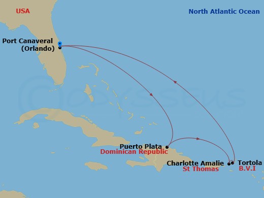 Cruise Map