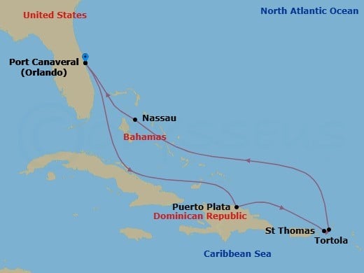 Cruise Map