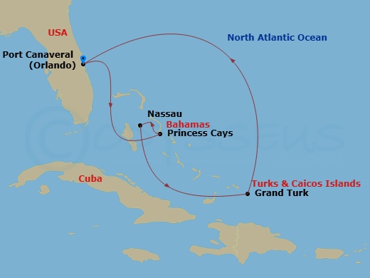 Cruise Map