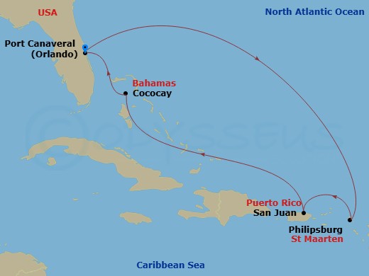 Cruise Map