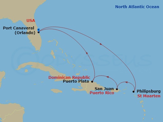 Cruise Map