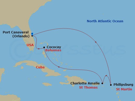 Cruise Map