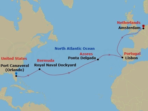 Cruise Map